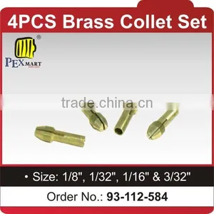 4pcs Brass Collet Set thumbnail-1