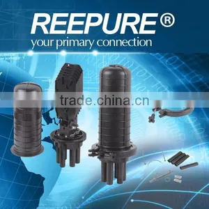 Waterproof Dome Fiber Optical Splice Closure With 2 Inlets/outlets thumbnail-1
