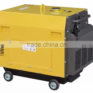 5KW Single Phase 100% Copper Wire Low Price Soundproof Diesel Generator thumbnail-5