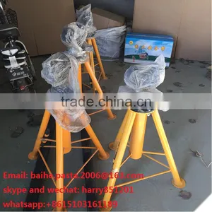 3T New Cable Drum Stand YTH-3T,CHINA CABLE DRUM STANDS thumbnail-1