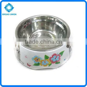 Stainless Steel Dog Food Bowl, Pet Bowl thumbnail-1