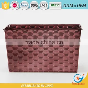 OEM Wholesale Garden Embossing Water Plants in Pots Decoration the Flower Pot thumbnail-1