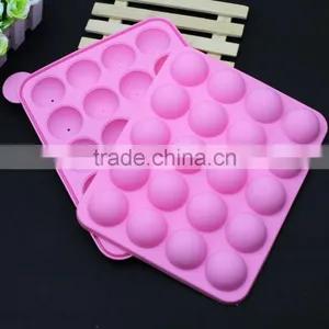 Lollipop Silicone Fondant Mold 20 Holes Chocolate Mold thumbnail-4