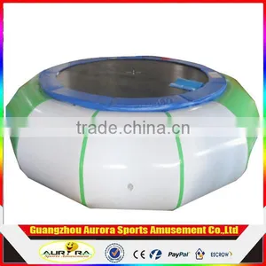 New Summer Cheap Sport Game Water Trampoline Outdoor Water Trampoline Factory Directly For Sale thumbnail-1