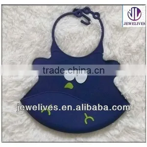Silicon Baby Bibs With Infant Food Feeding Pocket for 6 Month to Todders Bib thumbnail-1