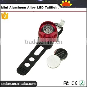 Wholesale Bicycle Accessories Dosun Mini Aluminum Alloy LED Taillight Bike Rear Light thumbnail-3