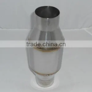 EURO 4 Stainless Steel Metal Honeycomb Catalytic Converter thumbnail-3