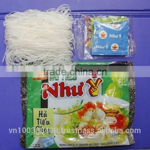 " NHU Y " INSTANT RICE VERMICELLI 60g (Hu Tieu) VEGETABLE FLAVOUR - Thien Huong Food JSC thumbnail-1