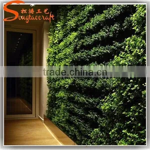 Hot Sale Plastic Outdoor Nature Green Wall Garden Decoration Plants Artificial Boxwood Hedge Artificial Hedge Fence thumbnail-5