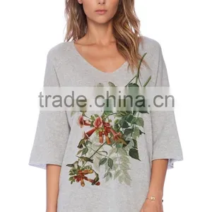 Digital Printing Knitted Pullovers Womens Cardigan Sweater thumbnail-3