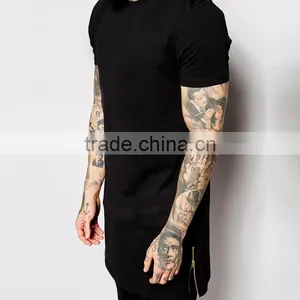 Hip Hop Cotton Tshirt Plain Blank Tshirt no Label Man Tshirt thumbnail-3