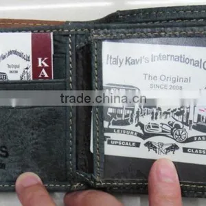 Fashion Hot Real Leather Patches Work Man Popular Notecase thumbnail-4