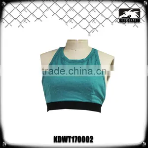 Women's Activewear Yoga + Running Strappy Print Fashionable Sports Bra thumbnail-2