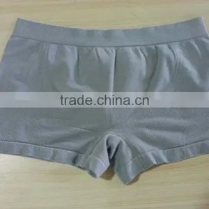 Bamboo Fiber Men Seamless Boxer Shorts thumbnail-2