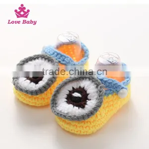Hand Knit Baby Shoes Handmade Baby Shoes LBS20151223-48 thumbnail-1