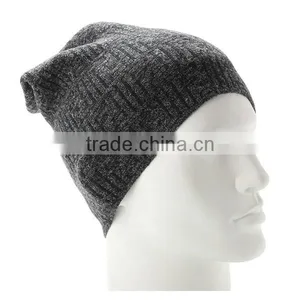 2016 High Quality Custom Logo Man Merino Woo Beanie thumbnail-2