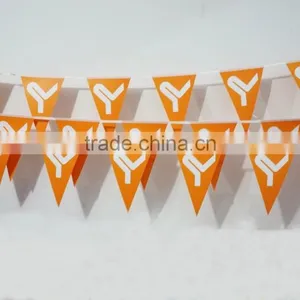 Printed Triangle String Flag thumbnail-1