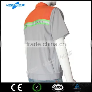 Reflective Built-in LED Light Flashing Working T-shirt thumbnail-4