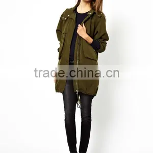 2013 Trendy Wholesale Zip Pocket Spencer Parka Latest Design thumbnail-1