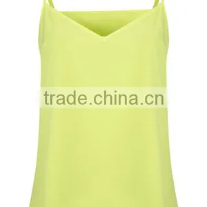 New Green Silk Fabric Ladies One Piece Camisole thumbnail-1