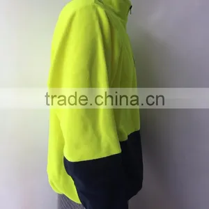 Polyester Fleece Contrast Refllective Jacket Safety Sweatshirt Meet AS/NZ 1906.4:2010 thumbnail-3