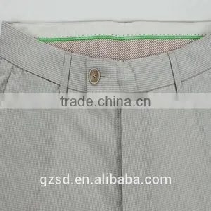 2015 New Arrival Advertising Gray Dress Check Pants for Men thumbnail-3