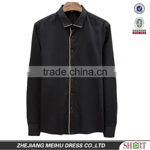 2016 Men Slim Fit Casual Dress Shirt thumbnail-1