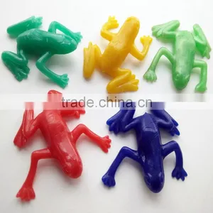 Soft 4cm Stretchy Frog TPR Plastic Sticky Animals Stretchy Toy thumbnail-1