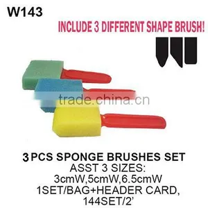 Kids Art Sponge Paint Brush for Craft thumbnail-1