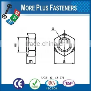 Made in Taiwan DIN 929 Hexagon Weld Nut DIN 929 thumbnail-1