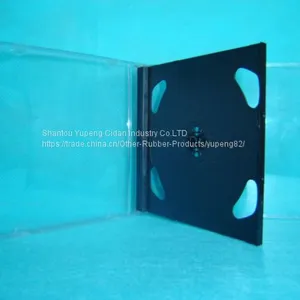 Коробка для CD, кейс для CD, чехол для CD 10,4 мм. Двойной квадрат с черным поддоном. Высокое качество по доступной цене thumbnail-3