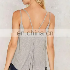 2017 Latest Fashion Top Design Straps Details Tank Top Women thumbnail-4