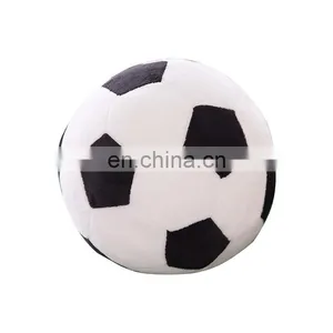 Plush Soccer Ball Round Shape Pillow Low MOQ Custom Throw Pillows thumbnail-5