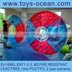 Clear Inflatable Water Roller,water Walking Rollers,inflatable Roller Ball thumbnail-2