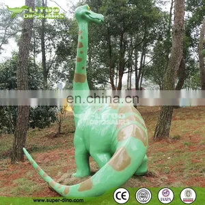Amusement Park Resin Dinosaur Brachiosaurus Statue thumbnail-2