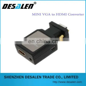 2014 New Hot Mini VGA 2 HDMI Converter ,Factory Supply thumbnail-1