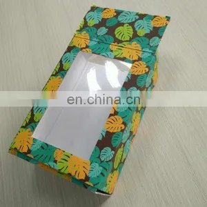 E- Flute Corrugated Paper Coffe Mag Box With Clear Pvc Winder And Foam thumbnail-1