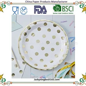 Hot Sale Performa Peaceful Snow Holiday Disposable Dinner Paper Plates thumbnail-4