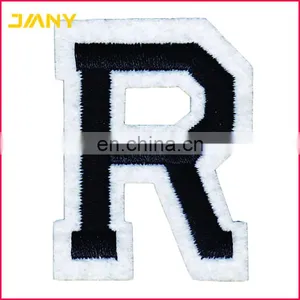 Custom Letter Iron On Embroidered Applique Patch for Clothing thumbnail-3