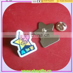 Fashionable Custom Made Enamel Pin Badge Clip Safety Pin Badge thumbnail-1