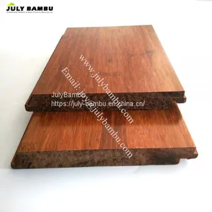 China Supplier High Quality Laminted Vertical Bamboo Flooring Click Lock Bamboo Flooring thumbnail-5