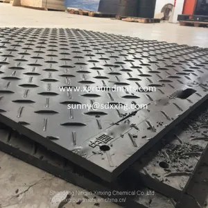 HDPE Plastic Mats 910*2440mm Hdpe Ground Mat With Texture thumbnail-1