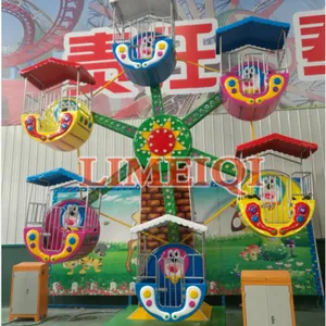 Outdoor Amusement Rides Trailer Mounted 10 Persons Ferris Wheel thumbnail-1