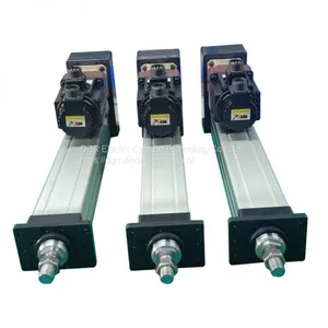 Speed Position Adjustable Servo Electric Cylinder Environmentally Friendly High Quality Telescopic Linear Actuator thumbnail-1