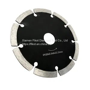 Tiger Segmented Turbo Sandstone Granite Cutting Blade Disc Black thumbnail-3