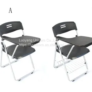 Office Training Chair Plastic Foldable Training Chair With Writing Pad thumbnail-5
