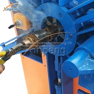 Xinpeng New Waste Automobile Starter Rotor Copper Pulling Machine thumbnail-5