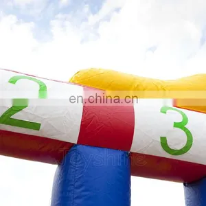 Interactive Games Inflatable Hors Running Game Race Track For Sale thumbnail-4