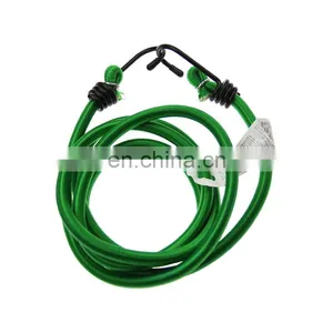 Heavy Duty Car Roof Latex Bungee Cord With Metal Hook Elastic Luggage Rope thumbnail-1