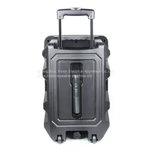 Privated Moulded Portable Trolley Speaker 12'' BK-129 thumbnail-3